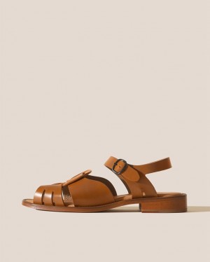 Hereu Ancora Fisherman Women's Sandals Brown | NZ-91IRYUQDB