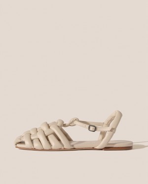 Hereu Cabersa Padded Fisherman Women's Sandals Light Beige | NZ-17YWDHICL