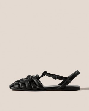 Hereu Cabersa Padded Fisherman Women's Sandals Black | NZ-93AERWFSB