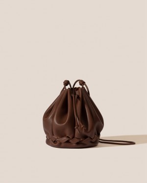 Hereu Molina Women's Bucket Bag Brown | NZ-76HRKMUSE