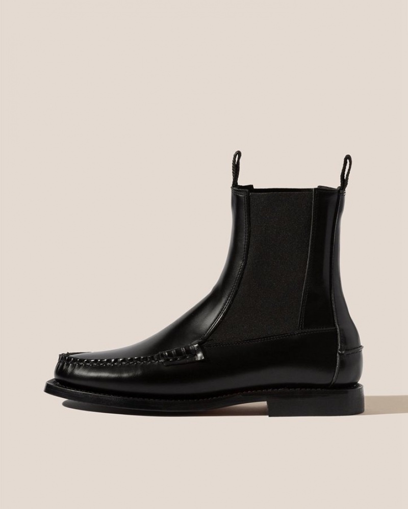 Hereu Alda Mid-calf Women's Chelsea Boots Black | NZ-60XATWVHC