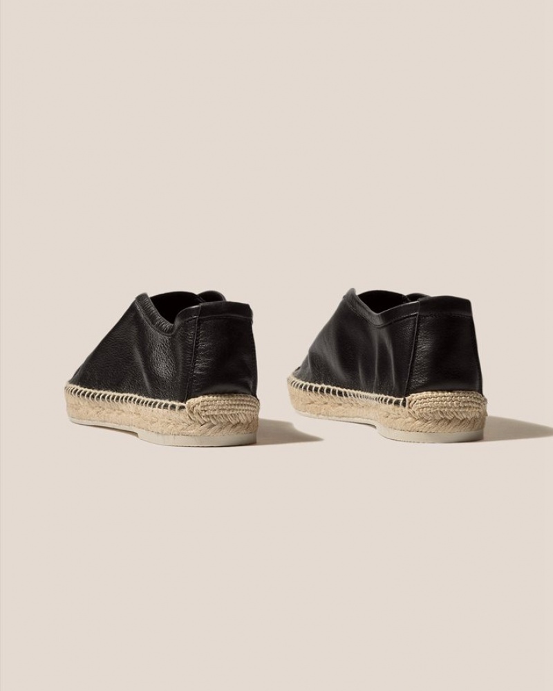 Hereu Azarbe Elasticated Slip-on Women's Espadrilles Black | NZ-76KROQIJS