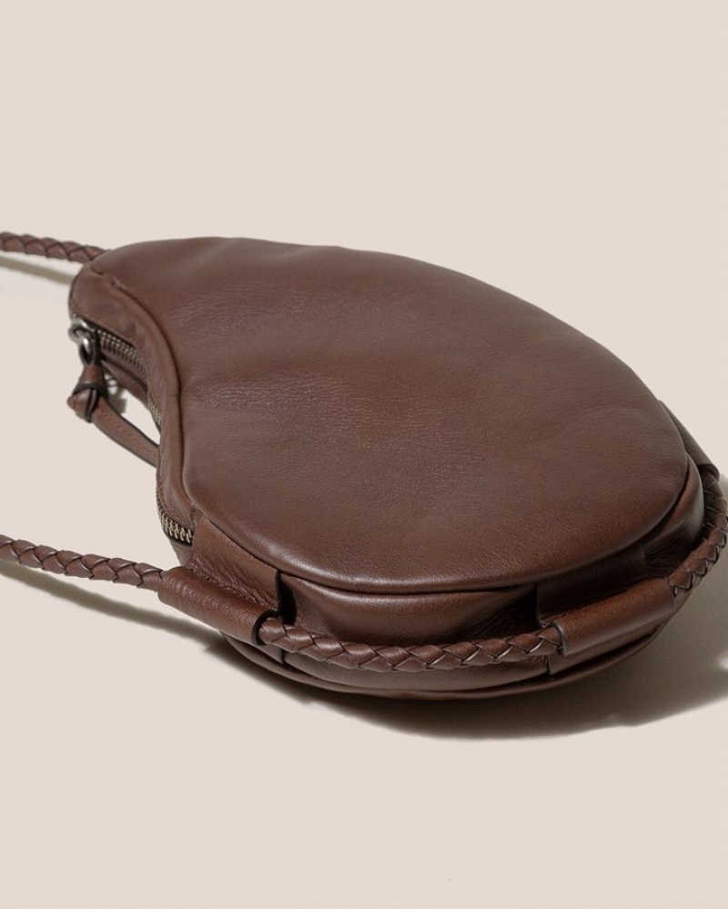 Hereu Marsal Drop Shaped Women's Crossbody Bag Dark Brown | NZ-31KFJNXHR