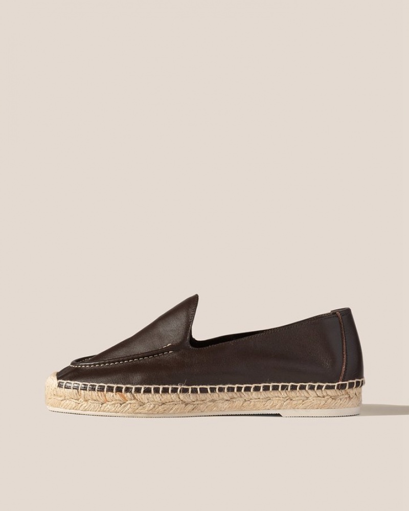 Hereu Senyor Slip-on Men\'s Espadrilles Dark Brown | NZ-48YLFKPVJ